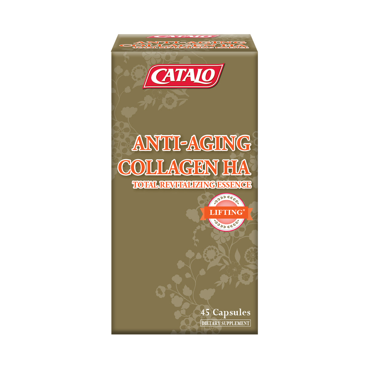 CATALO家得路骨膠原HA抗皺活膚專家 45粒,含BioCell Collagen®及透明質酸,減淡皺紋,保持肌膚彈性,促進關節健康。